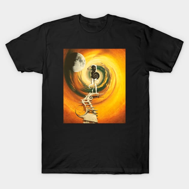 Surreal woman T-Shirt by karadoc